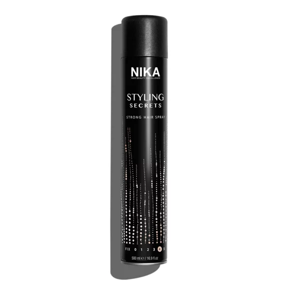 NIKA styling secrets strong hair spray 500ml